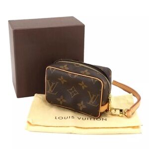 Louis Vuitton Monogram Wapity Pouch Wristlet